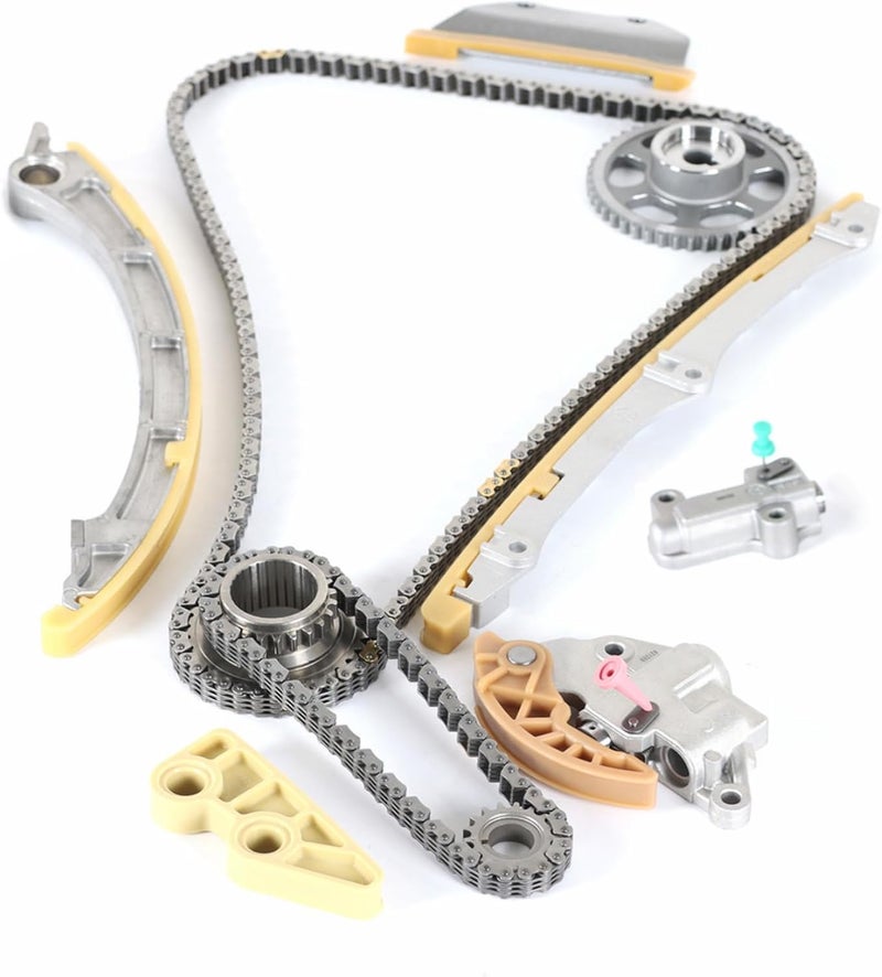 Autodevil Store Timing Chain Kit 2.4L Fit for 2008-2015 Accord for 12-15 Civic 10-13 CR-V for 12-14 Crosstour 09-15 ILX TSX Engine Time Part Sets w/Sprocket Guide Rail Tensioner Replace 14401-R40-A01 - Image 1
